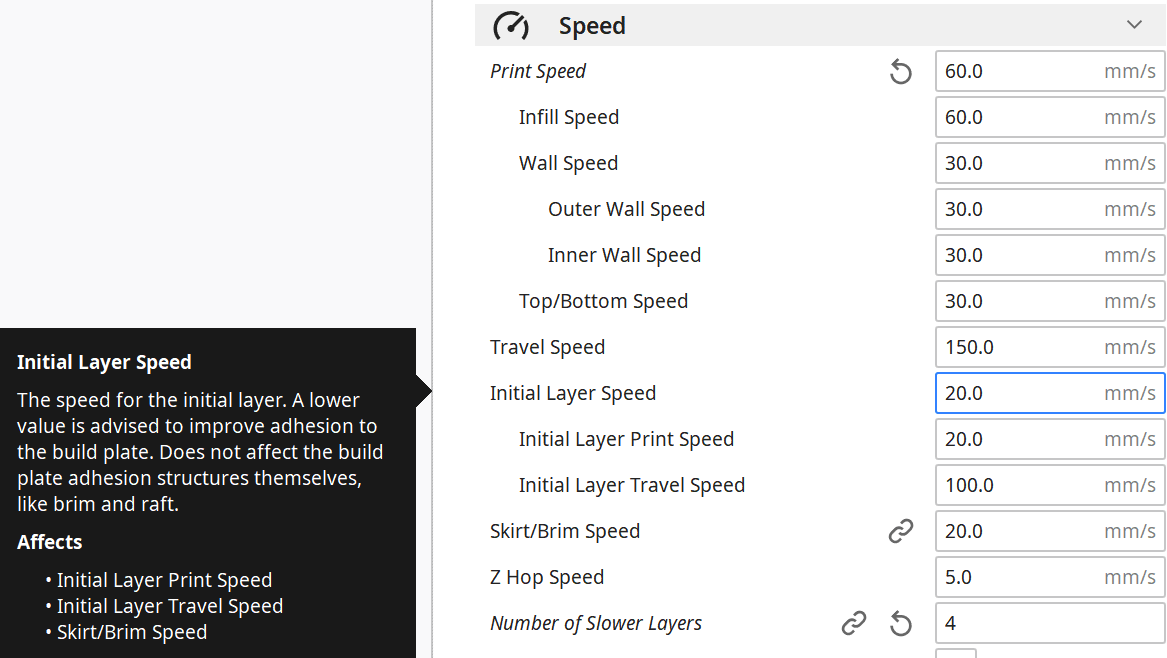 ender 5 plus printer settings