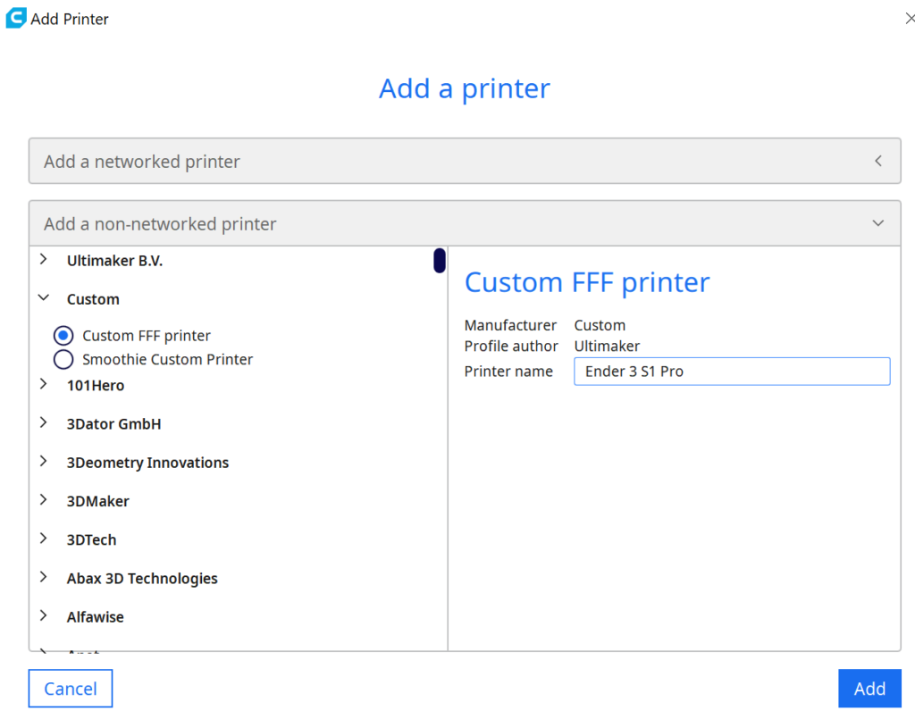 cura slicer settings ender 3