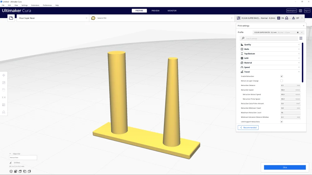 Artillery Sidewinder Cura Settings And Purge Line Gcode - Myers