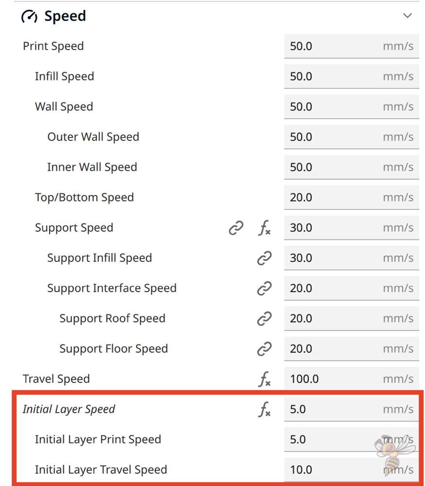 travel speed anycubic i3 mega