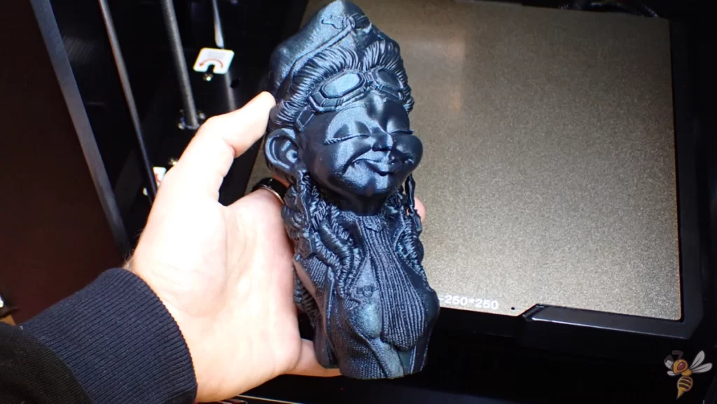 3D-printed object printed with the Qidi Tech Q1 Pro.